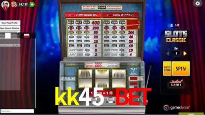 Descubra o Mundo do Cassino Online com kk45 bet
